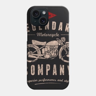 The Legendary motorcycle company distressed Phone Case