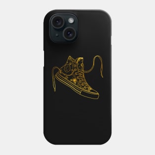 Virgo high tops - Gold Phone Case