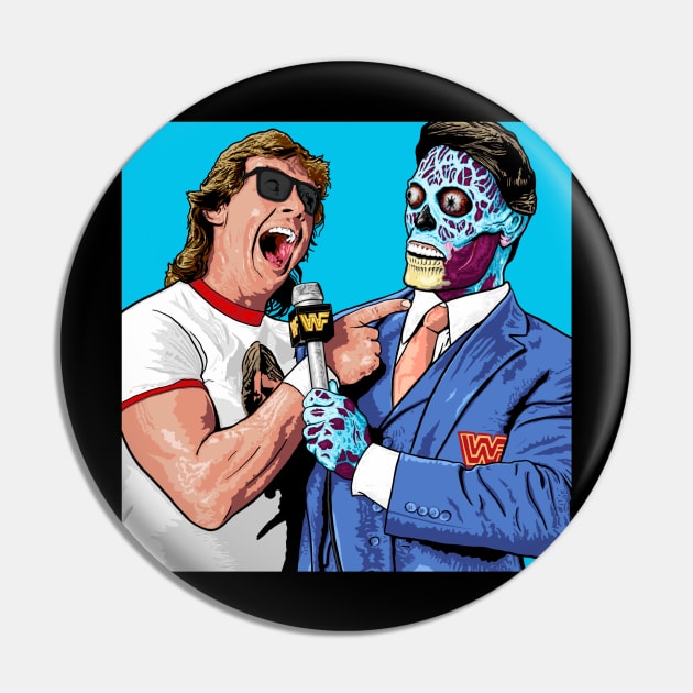 They Live Pin by Eye Conz