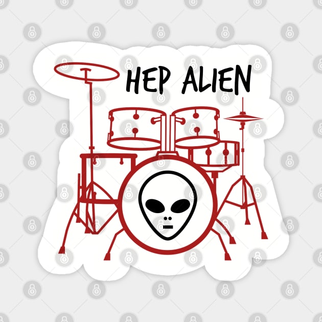 Hep Alien Magnet by Stars Hollow Mercantile