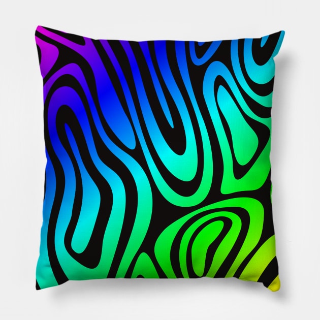 Full Spectrum Psychadelics Pillow by Psychadelics