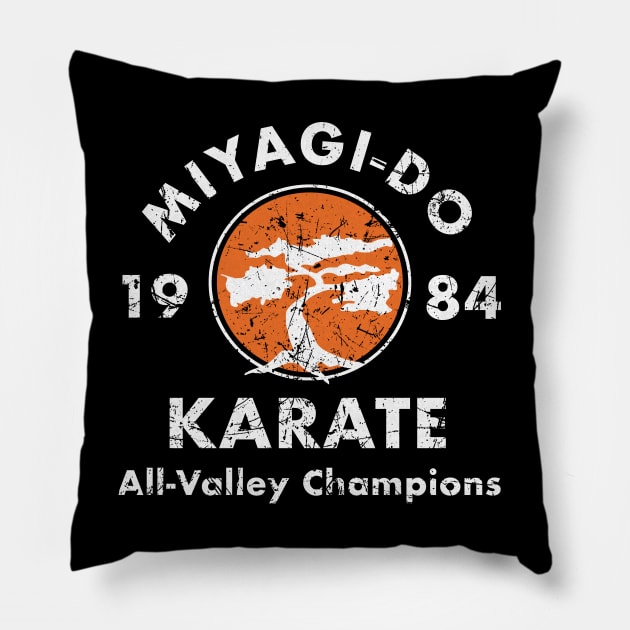 Miyagi-Do Karate Pillow by PopCultureShirts