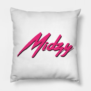 Itzy MIDZY pink typography Pillow