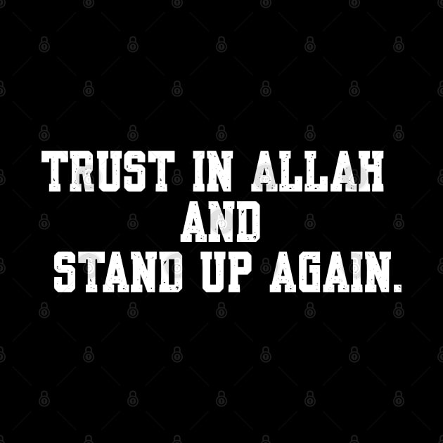 Faith's Rise - Trusting in Allah's Guidance by Shopinno Shirts
