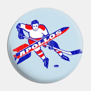 Defunct Houston Apollos Hockey 1969 Pin