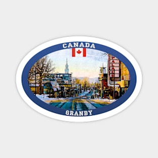 Granby Canada Travel Magnet