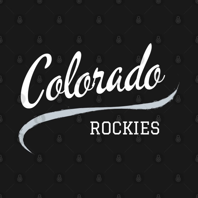 Rockies Retro by CityTeeDesigns