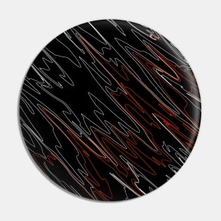 Marbled Black Red Pin