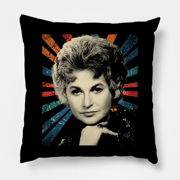 vintage Bea Arthur //goldengirls Pillow by ArmandoApparel