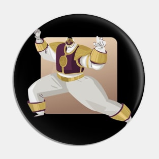 white power ranger Pin