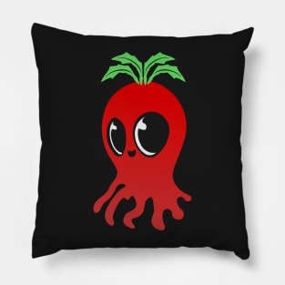 red ghost boo! cute and happy design Pillow