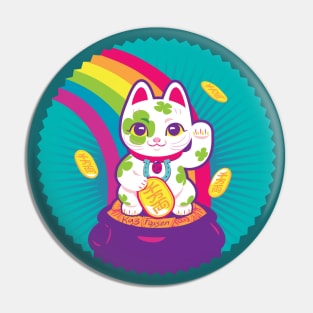 Maneki Neko Lucky Cat Pin