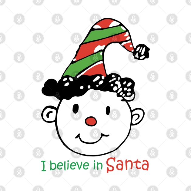 Mr. Santa I Believe in You by KewaleeTee