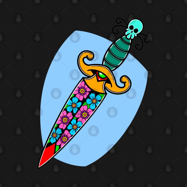 Flower Dagger by OrneryDevilDesign