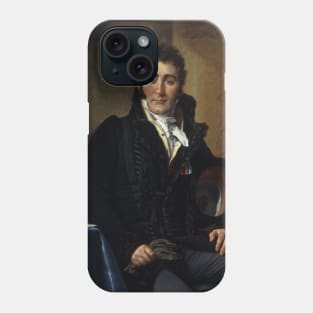 Portrait of the Comte de Turenne by Jacques-Louis David Phone Case