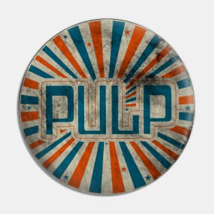 pulp vintage Pin