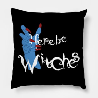 Here be Witches Pillow