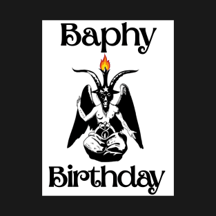 Satanic Birthday Card T-Shirt