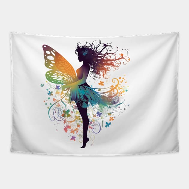 Whimsy Fairy Tapestry by naars90