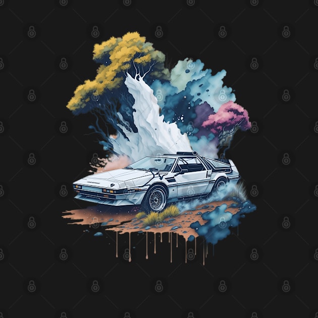 Summer Art DMC DeLorean by Shop Goods