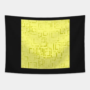 Deco Gold Blocks on Yellow 5748 Tapestry