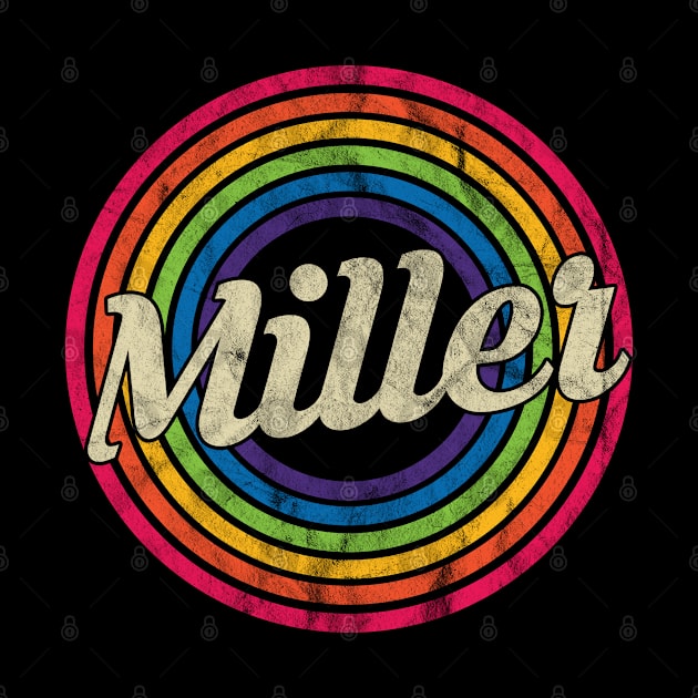 Miller - Retro Rainbow Faded-Style by MaydenArt