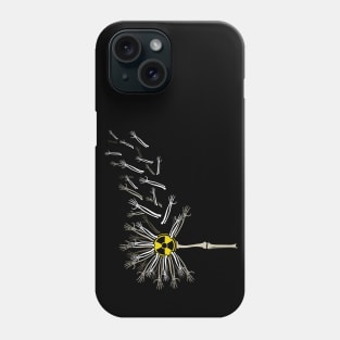 Radiology Skeleton Dandelion Phone Case