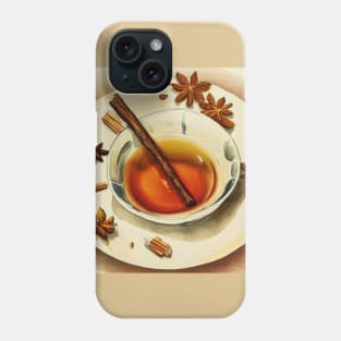 Cinnamon Tea Autumn Phone Case