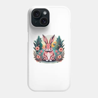 pink cute Rabbit Phone Case