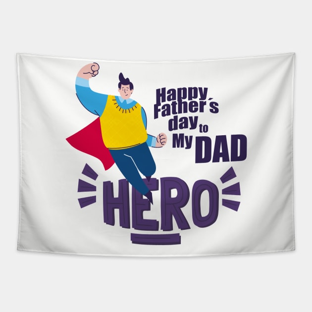 hero - happy fathers day to my dad Tapestry by Spring Moon