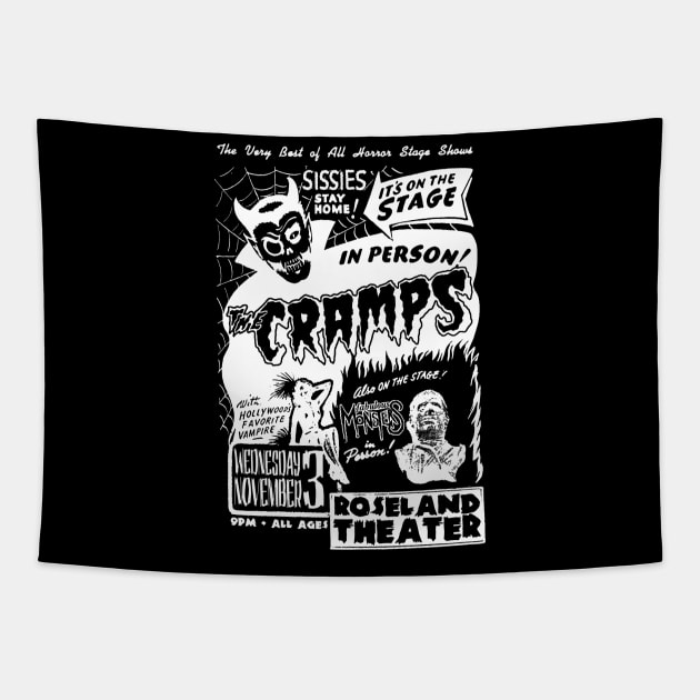 1999 Famous Monsters Punk Show (Portland, Oregon) Tapestry by Scum & Villainy