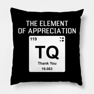 The Elements Of Life - Appreciation Pillow