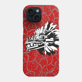 Red Quetzalcoatl Phone Case
