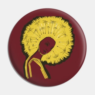 Dandelion flowers Pin