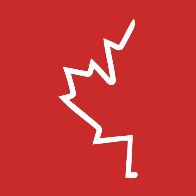 Half maple leaf by Designzz