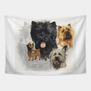 Cairn Terrier Medley Tapestry