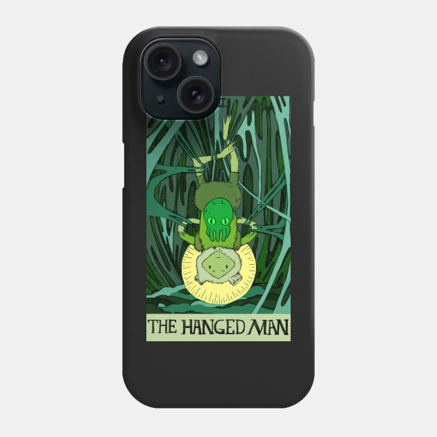 Fern the Human as The Hanged Man tarot Phone Case by sadnettles