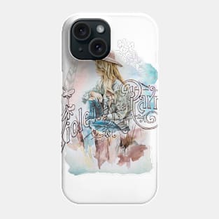 Women french collage Phone Case