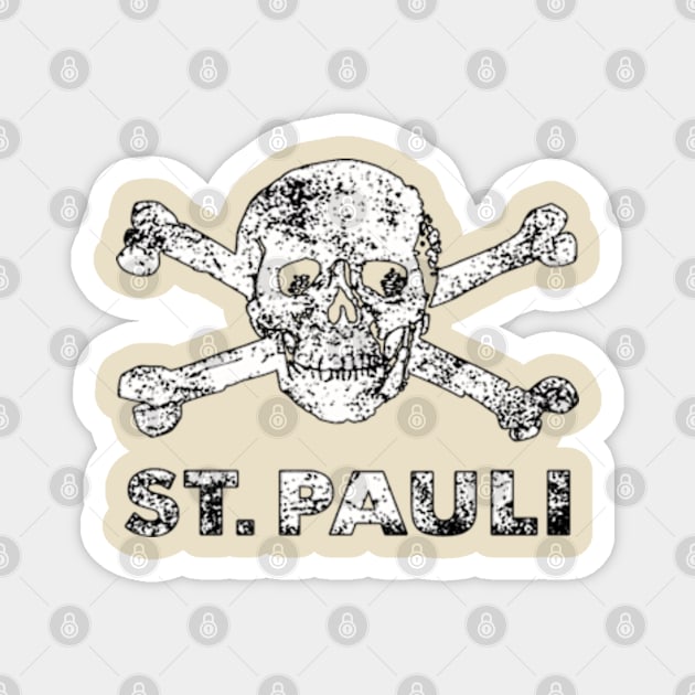 Vintage St Pauli Magnet by MManoban