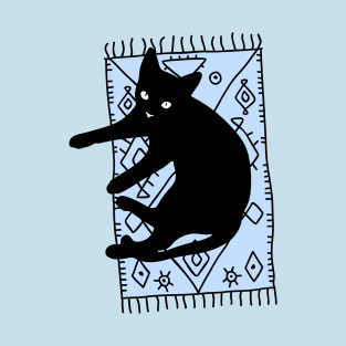 Cat on the rug T-Shirt