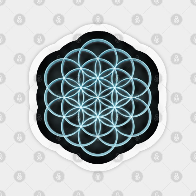 3d Mandala Design 2 Sacred Geometry Flower Of Life Mandala Sacred Geometry Symbols Sticker Teepublic
