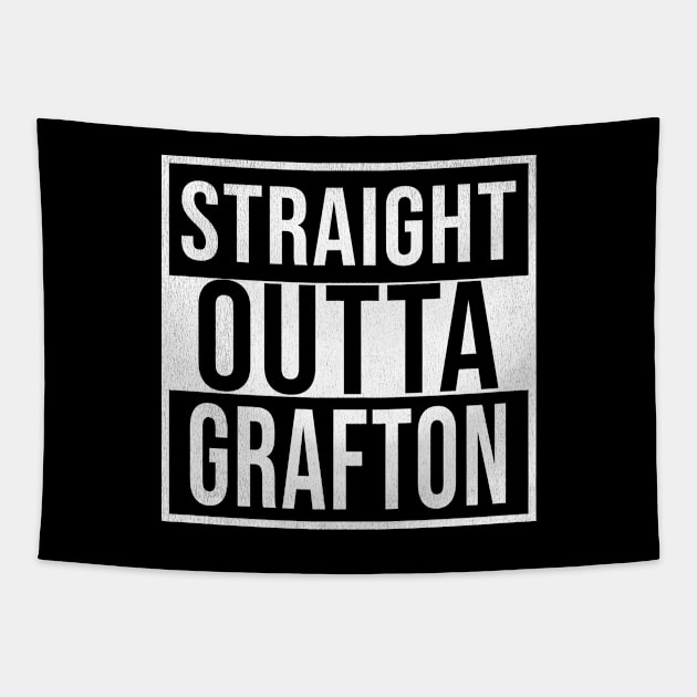 Straight Outta Grafton - Gift for Australian From Grafton in New South Wales Australia Tapestry by Country Flags