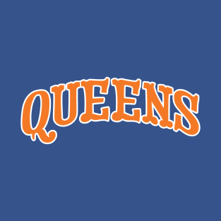 Queens 'New York' Baseball Fan: Represent Your Borough T-Shirt T-Shirt T-Shirt T-Shirt