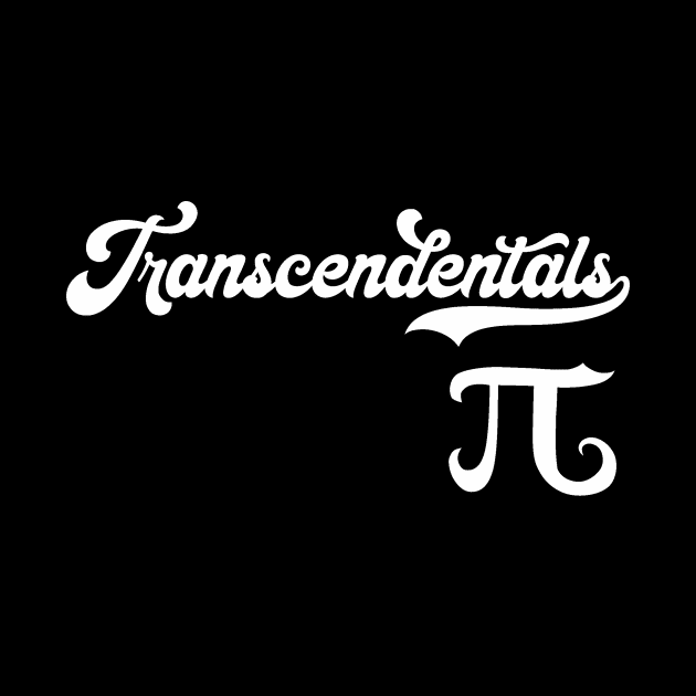 Team Transcendentals - Retro Mathlete Sporty Pi by Lyrical Parser