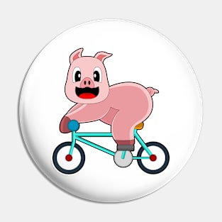 Pig Bicycle Pin