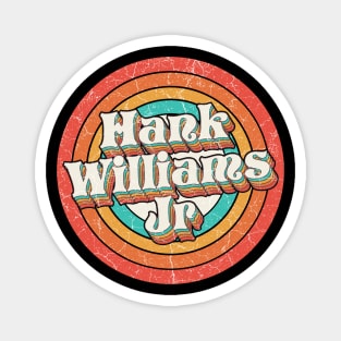 Williams Jr - Vintage Grunge Style Magnet