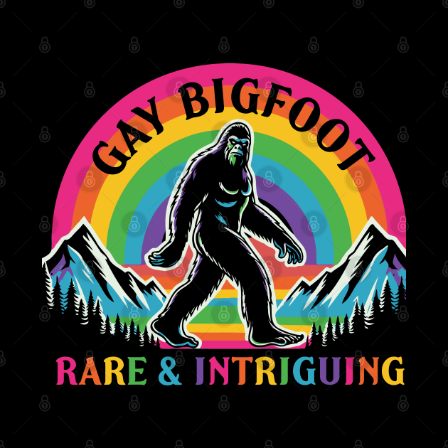 Gay Bigfoot - Rare & Intriguing by Trendsdk