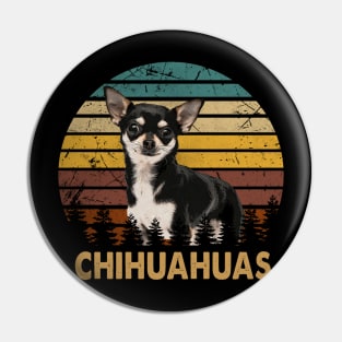 I Do What I Want Chihuahua Elegance, Tee Talk Triumph for Dog Admirers Pin