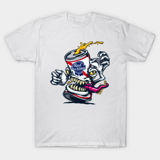 Pabst Blue Ribbon Coffee Pbr Beer T Shirt Teepublic