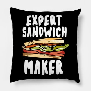 Expert Sandwich Maker Pillow